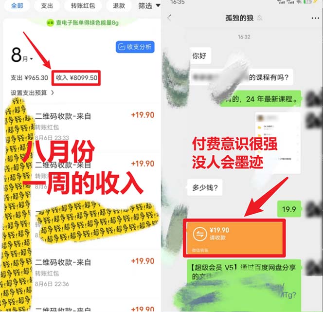 图片[2]-（6765期）靠英语四级，一天1000+不懂英语也能做，小白保姆式教学 (附:1800G资料）