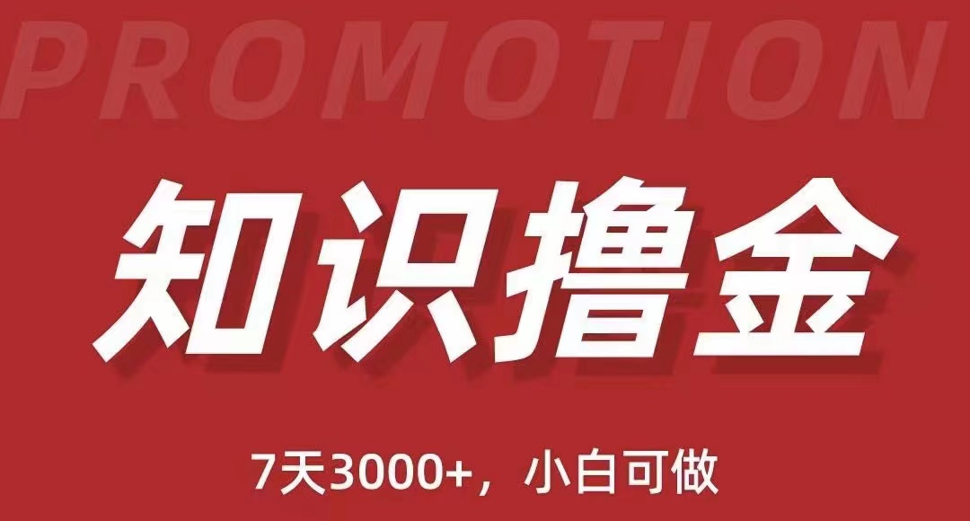 图片[1]-（5629期）抖音知识撸金项目：简单粗暴日入1000+执行力强当天见收益(教程+资料)