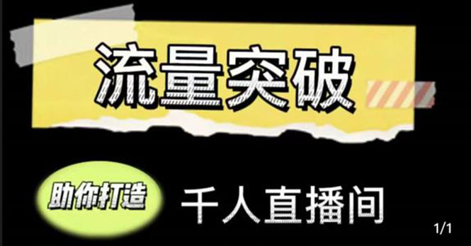 图片[1]-（4163期）直播运营实战视频课，助你打造千人直播间（14节视频课）