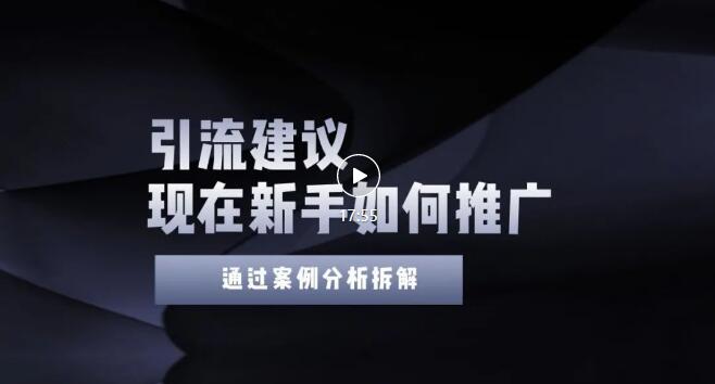 图片[1]-（3039期）今年新手如何精准引流？给你4点实操建议让你学会正确引流（附案例）无水印