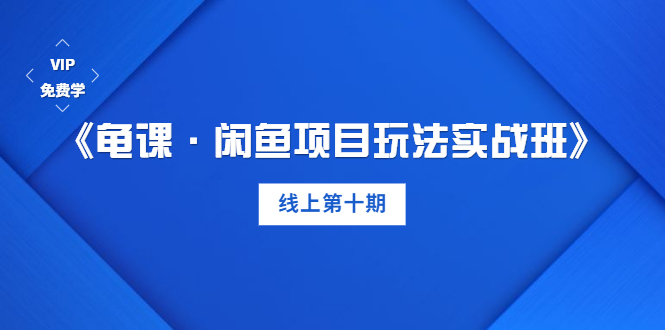 图片[1]-（1272期）《闲鱼项目玩法实战班》多号批量操作+一个月赚几万+无上限(完整无水印版)