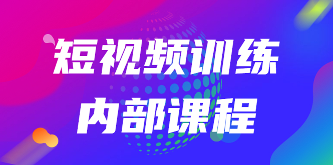 （2535期）短视频训练内部课程：如何利用抖音赚钱（价值6999元）