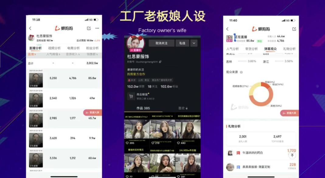 图片[3]-（1851期）2021年服装直播运营落地实操课，新号0粉如何快速带货日销10W+