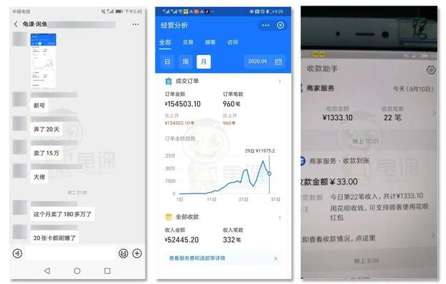 图片[2]-龟课闲鱼无货源电商课程第16期：可单干或批量操作，月入几千到几万