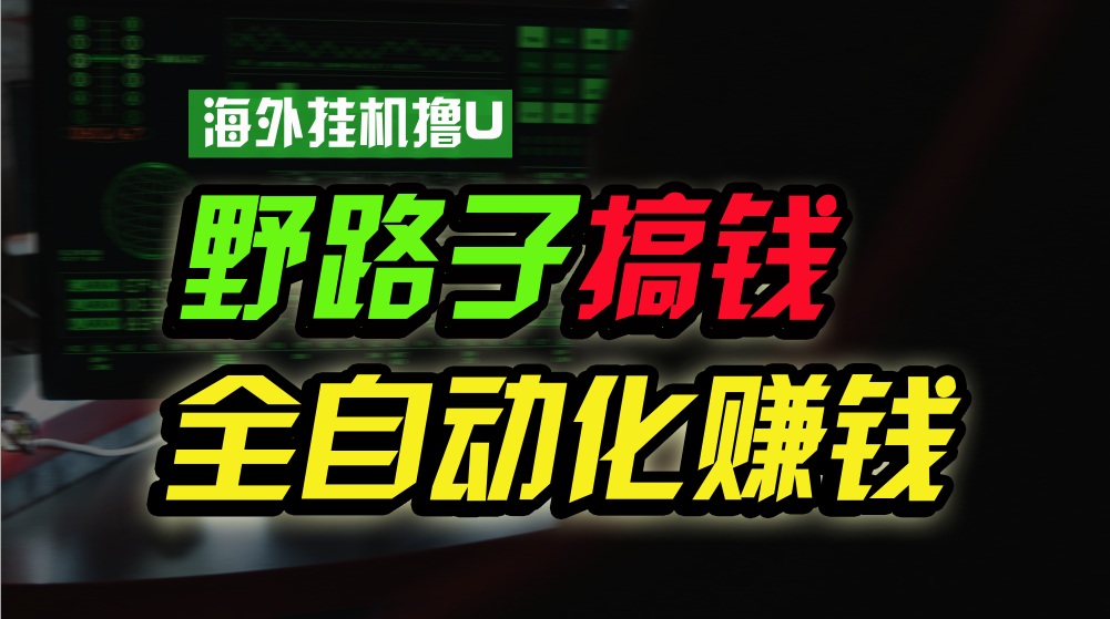 图片[1]-（10366期）海外挂机撸U新平台，日赚8-15美元，全程无人值守，可批量放大，工作室内…
