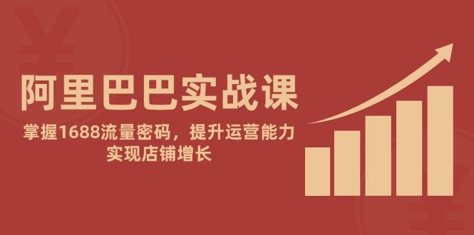 图片[1]-（14830期）阿里巴巴实战课：掌握1688流量密码，提升运营能力，实现店铺增长