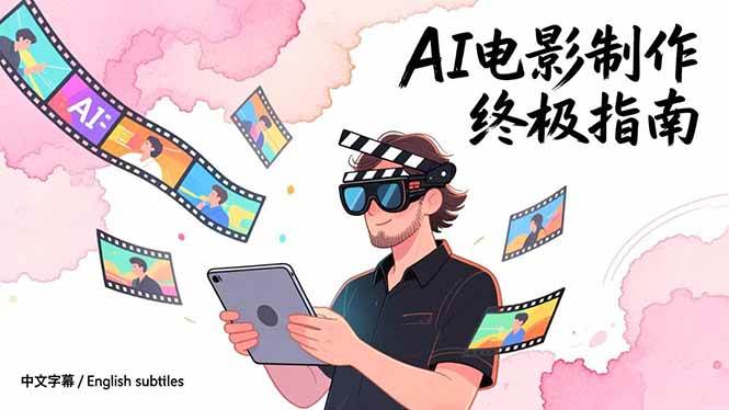 图片[1]-（17130期）AI电影制作终极指南：从创意到成片，系统掌握智能影视全流程实战课（中英字幕）